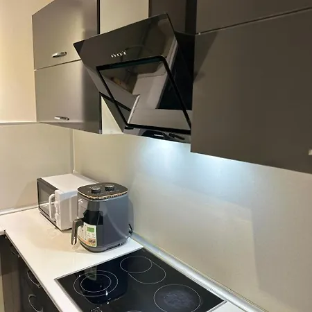 нов на центъра с тераса Apartman *